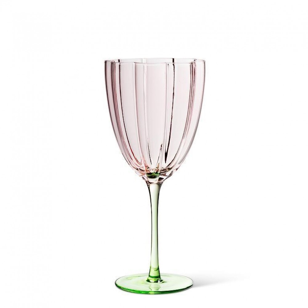 Picture of MDR Trading Inc. AB-27-PETAL-GOB Flower Look Stemmed Wine Glass