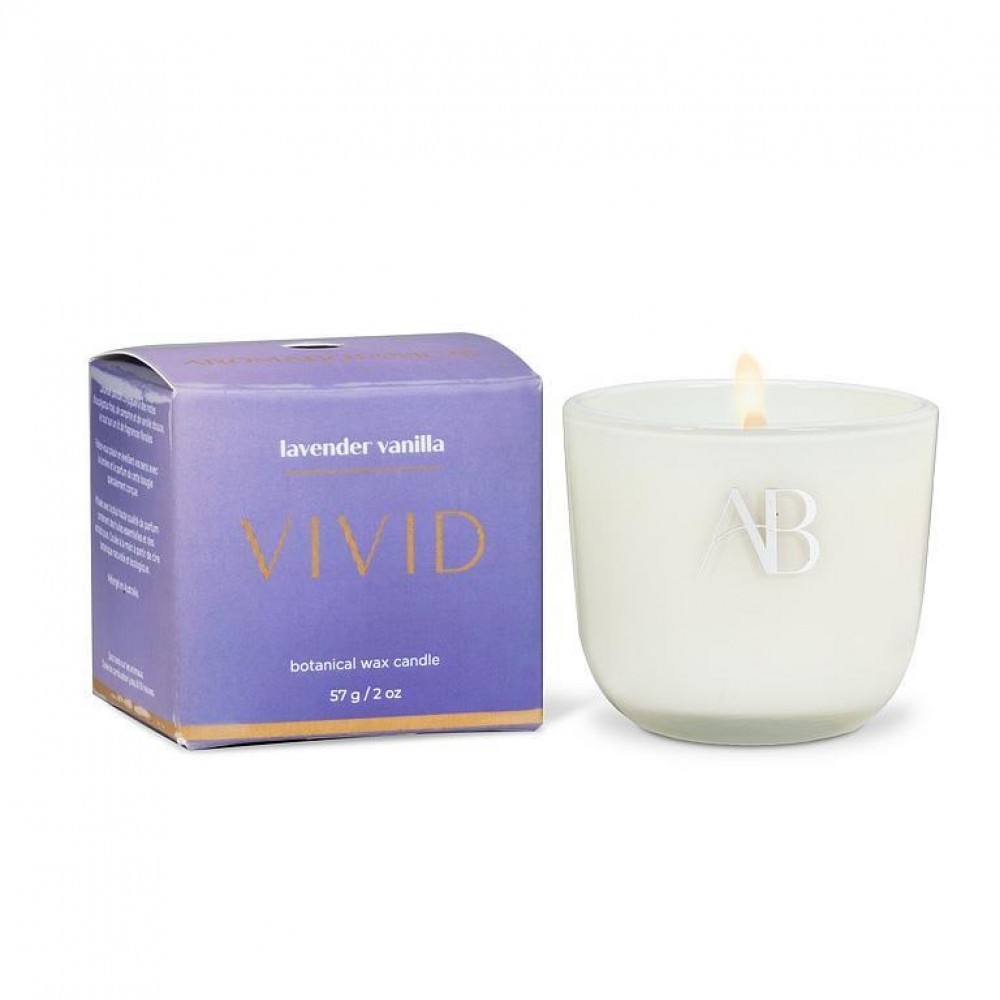 AB-16-ASV-MINI-LV_Q01 Mini Lavender Vanilla Candle