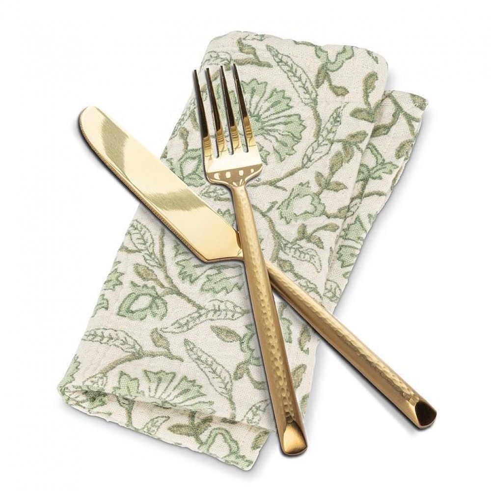 Picture of MDR Trading Inc. AB-95-EVELYN-18 Green And White Floral Napkin