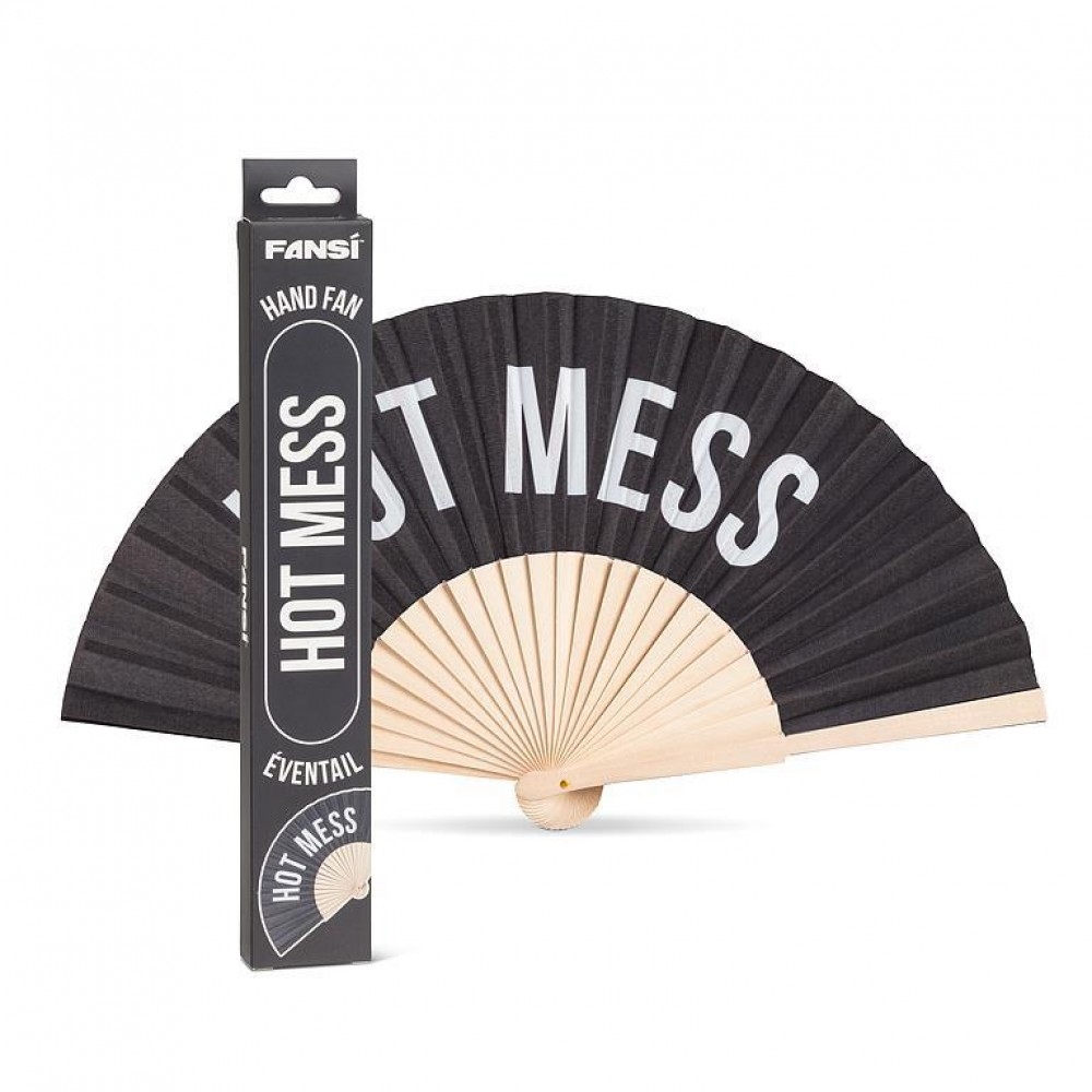 AB-20-FANSI-002 Hot Mess Hand Fan