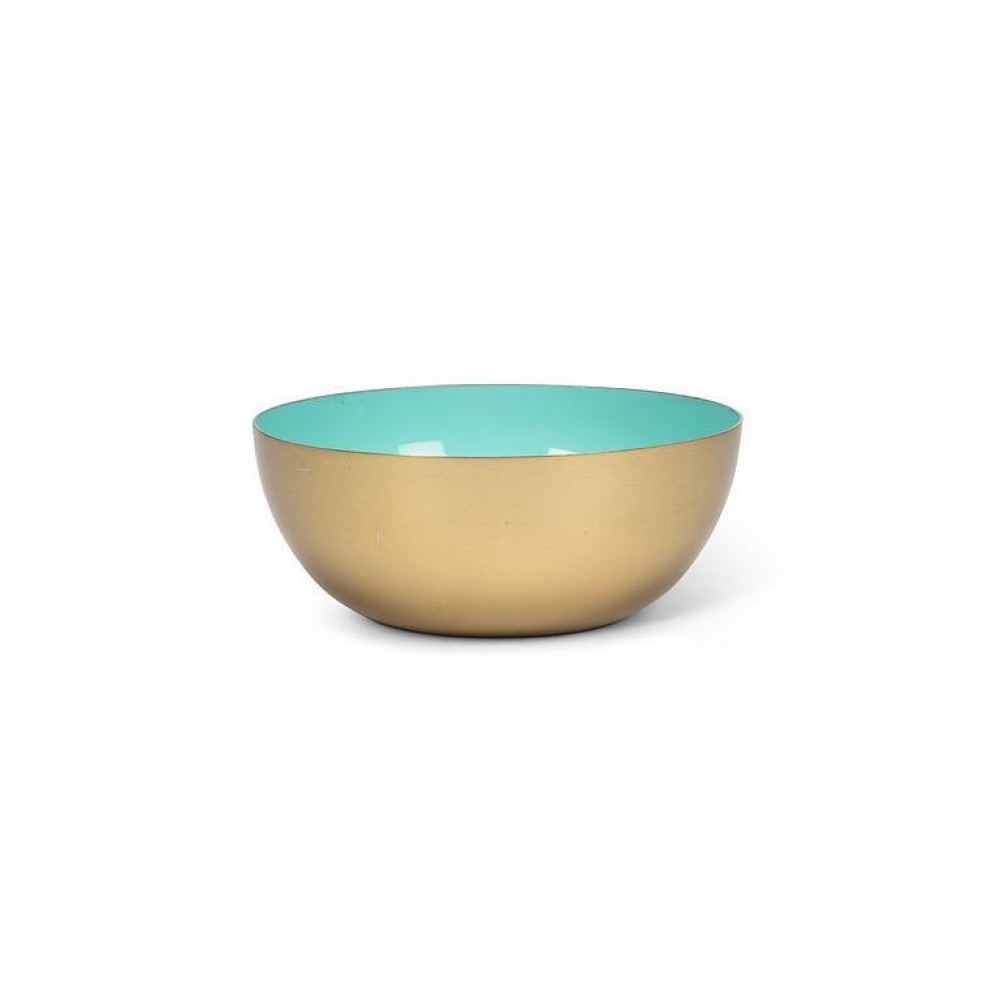 Picture of MDR Trading Inc. AB-92-AVALON-796 Aqua Mini Enamel Bowl