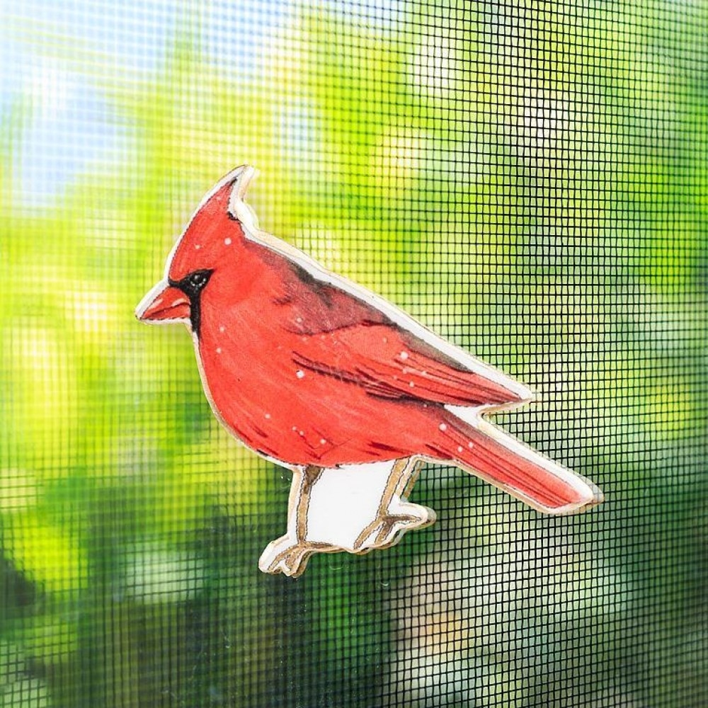 AB-37-SNAP-101 Cardinal Two-Sided Magnet