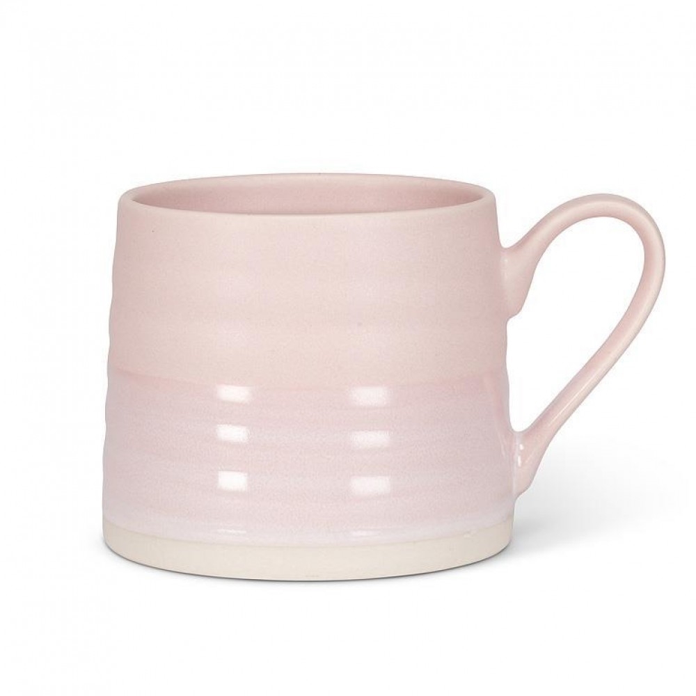 Picture of MDR Trading Inc. AB-27-RIPPLE-PNK Light Pink Ridged Mug
