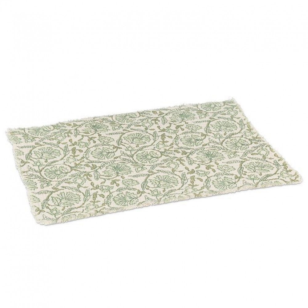 Picture of MDR Trading Inc. AB-95-EVELYN-1217 Green And White Floral Placemat
