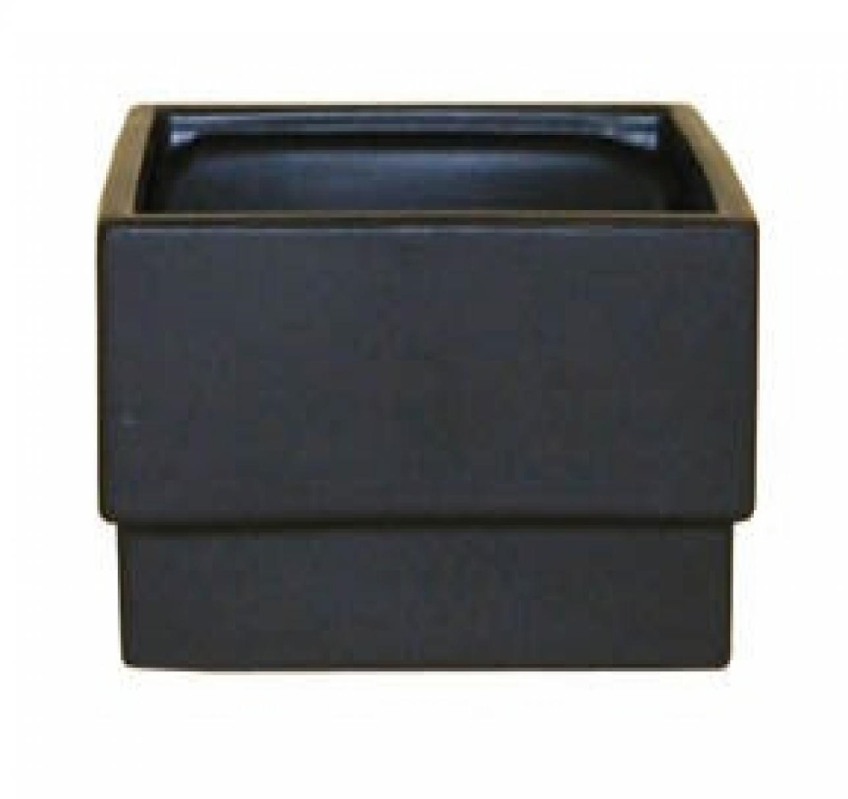AI-CE12BLA_Q01 Matte Black Planter