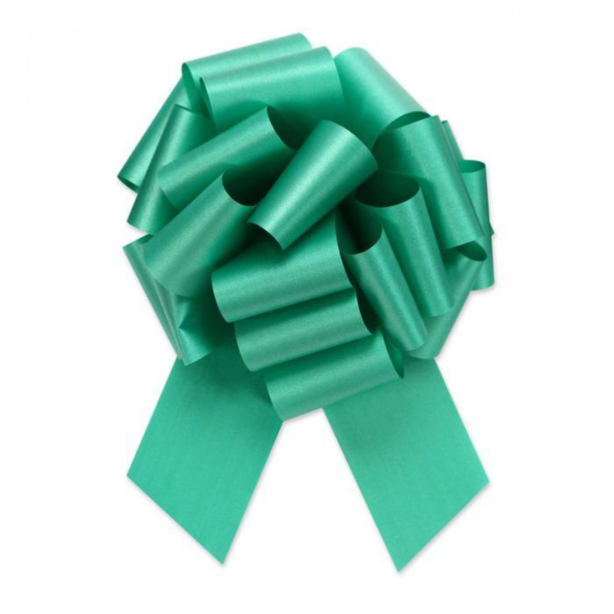 AI-BPF4022_Q01 50Pcs- 8'D Pullbow Emerald Green Ribbon