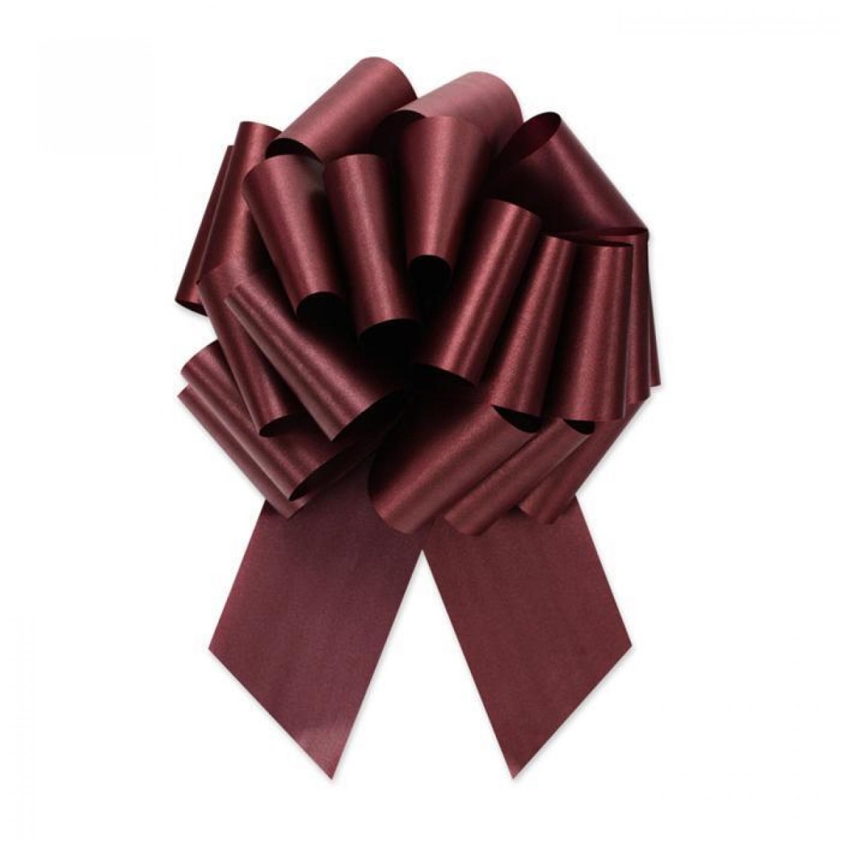 AI-BPF994_Q01 50Pcs- 5.5'D Pullbow Burgundy Ribbon