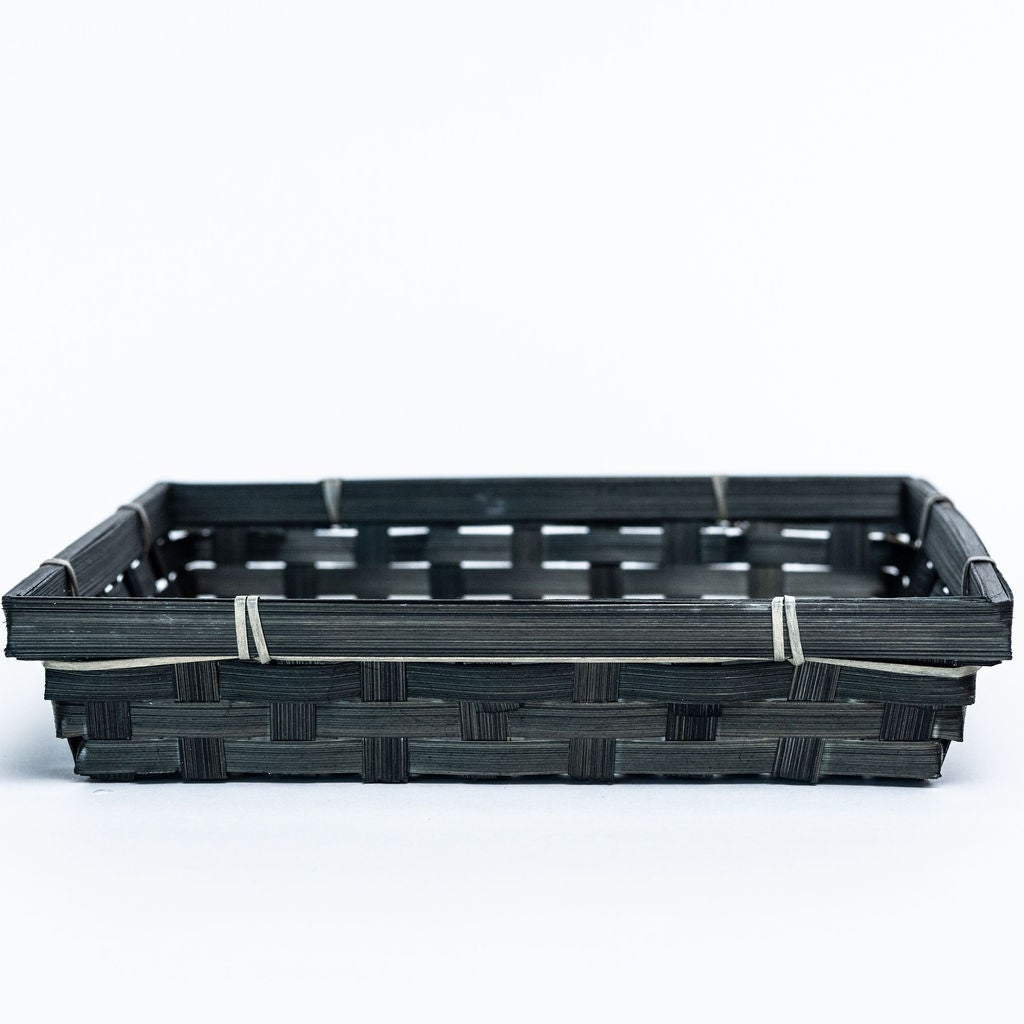 AI-2120BR_Q01 Square Dark Brown Basket