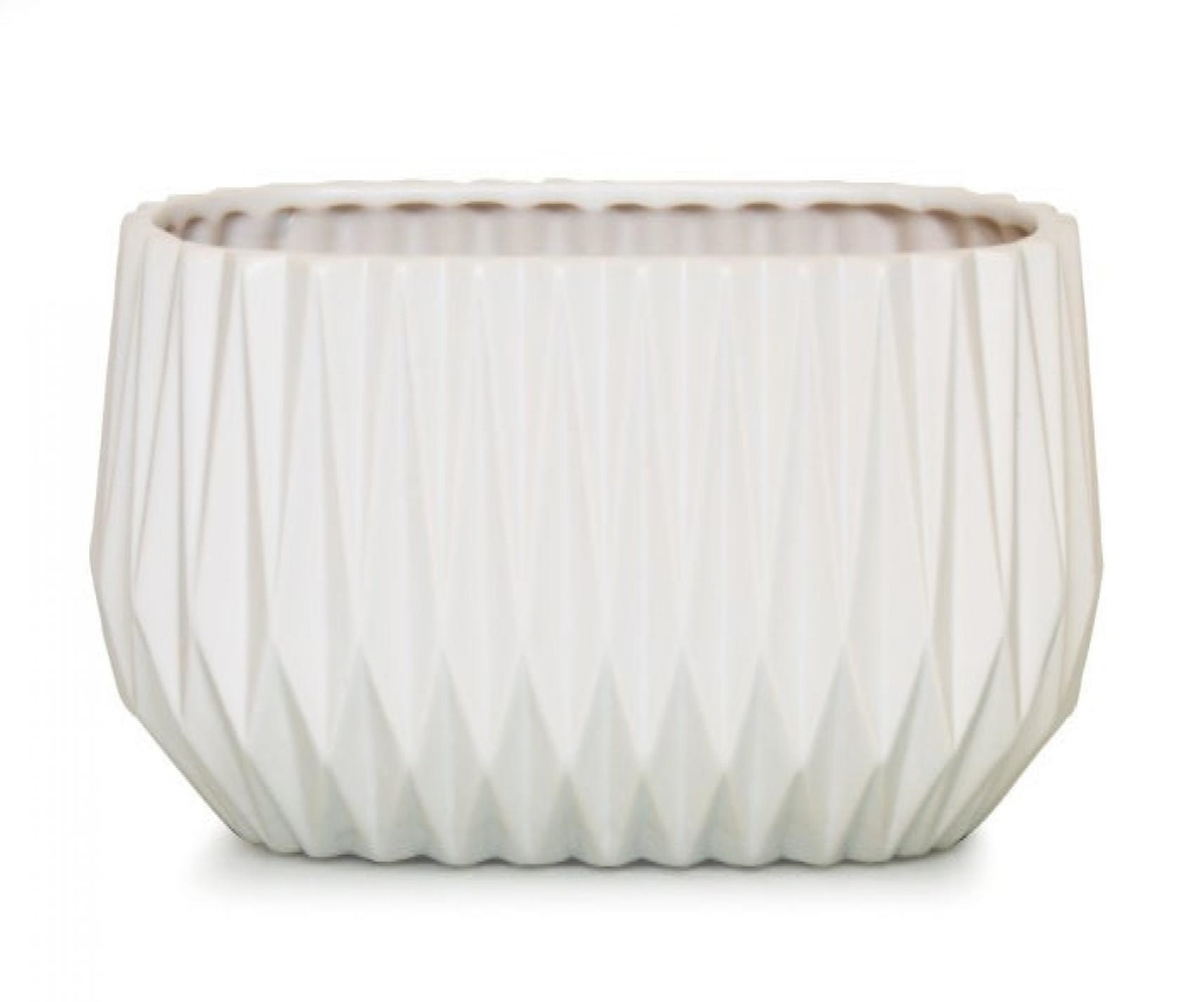 AI-CE30AMWH_Q01 Matte White Adelaide Planter