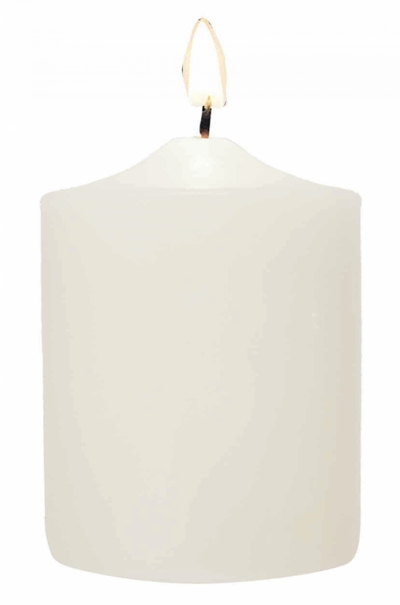 AI-C288-50_Q01 8' White Pillar Candle