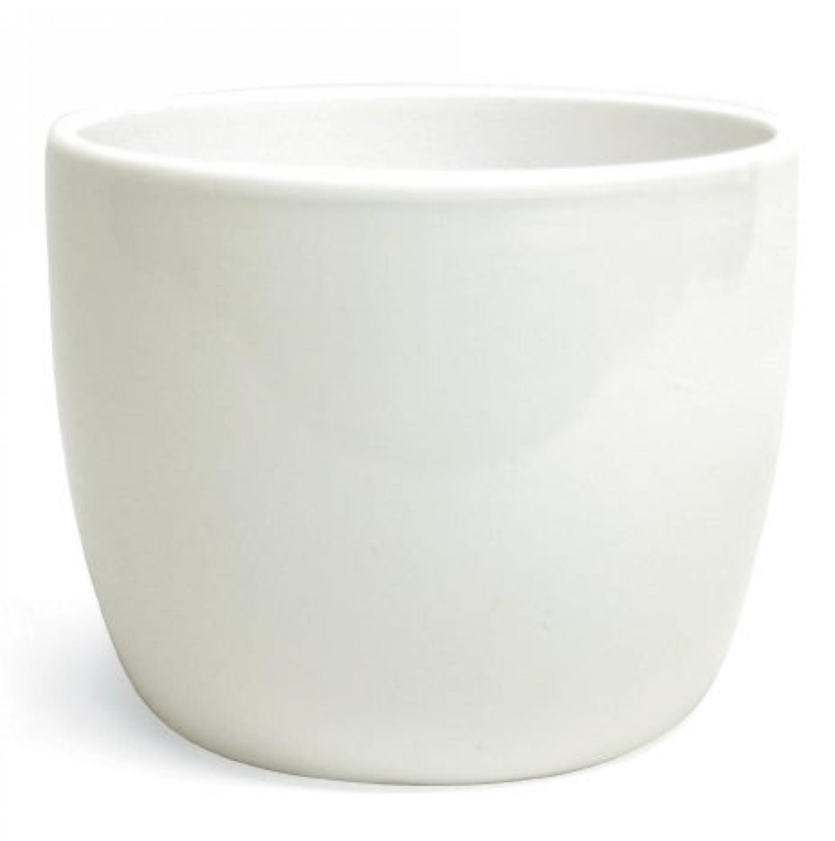 AI-CE10W_Q01 White Pained Planter