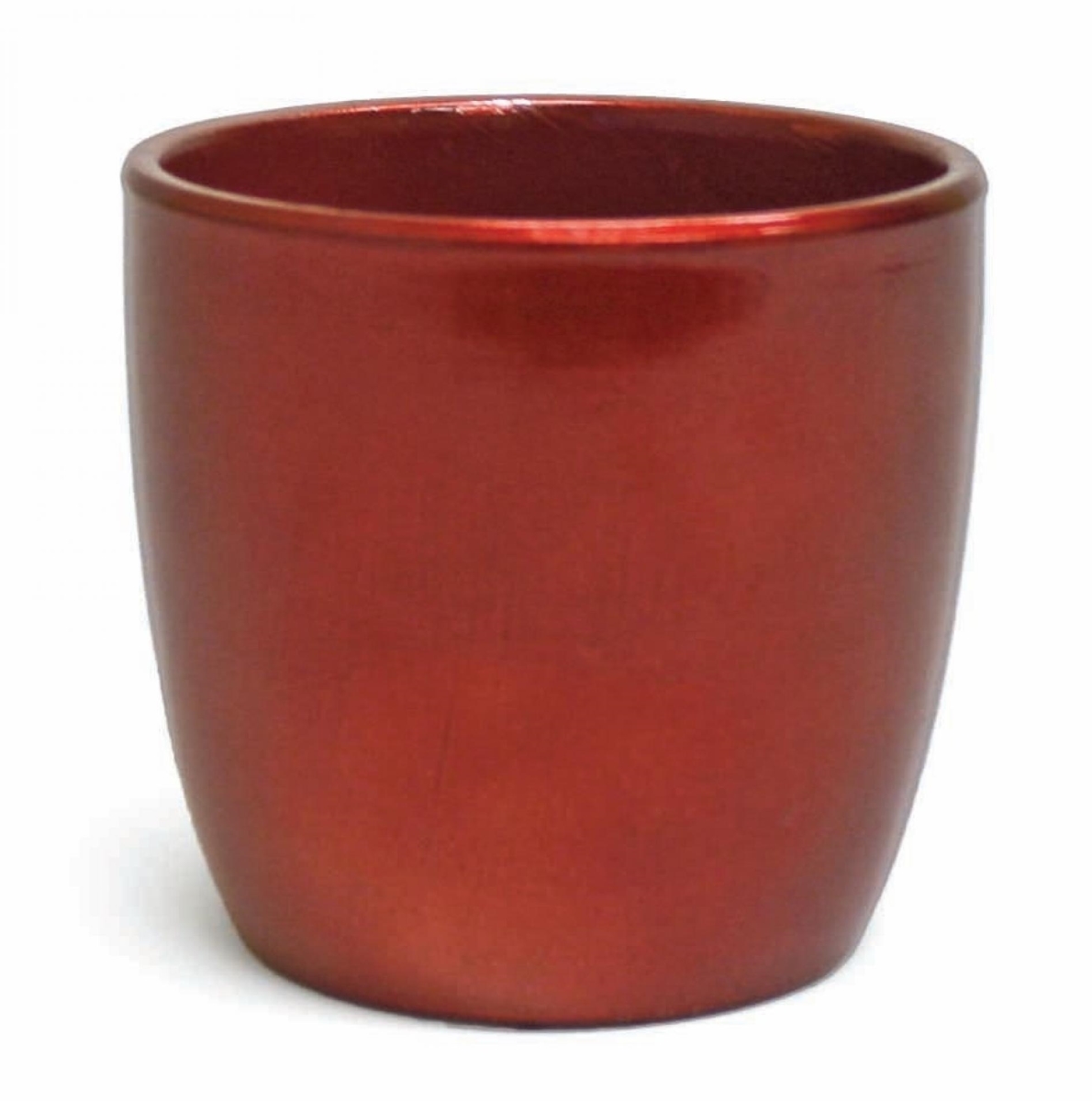 AI-CE00R_Q01 Metallic Red Planter