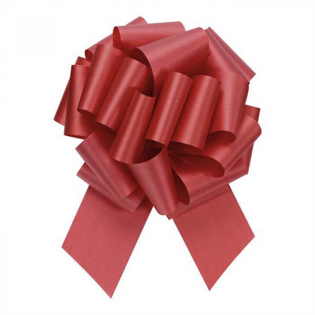 AI-BPF513_Q01 50Pcs- 4'D Pullbow Red Ribbon