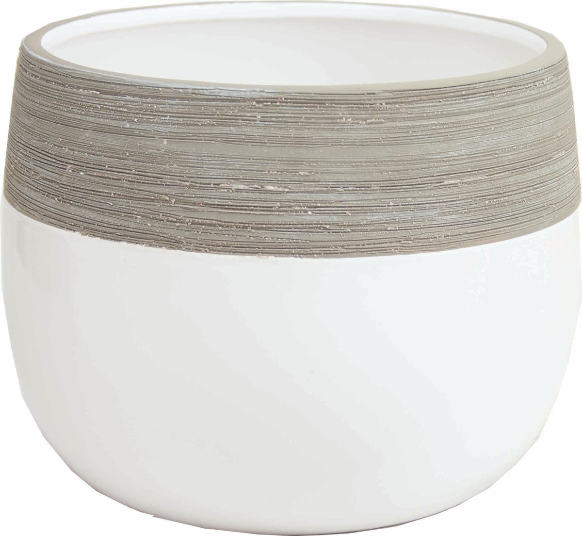 AI-CE10NWH_Q01 Nordic White And Gray Planter