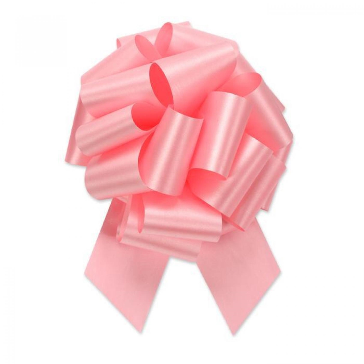 AI-BPF502_Q01 50Pcs- 4'D Pullbow Pink Ribbon