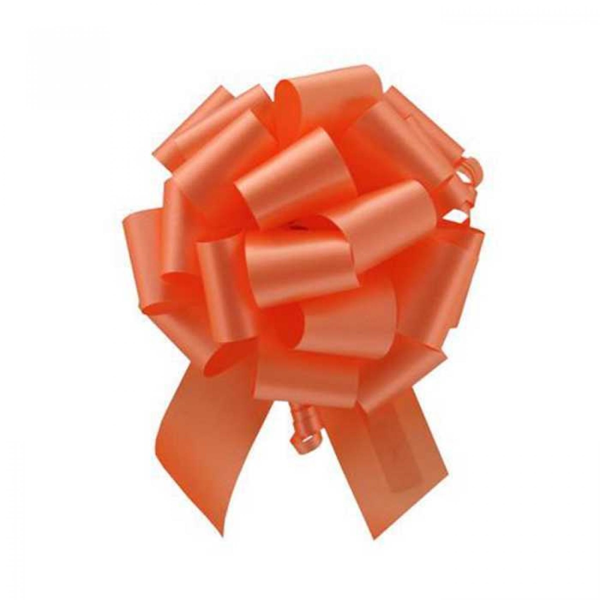 50Pcs- 4'D Pullbow Orange Ribbon