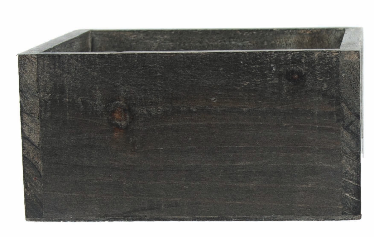 AI-2113BW_Q01 Black Washed Wood Box