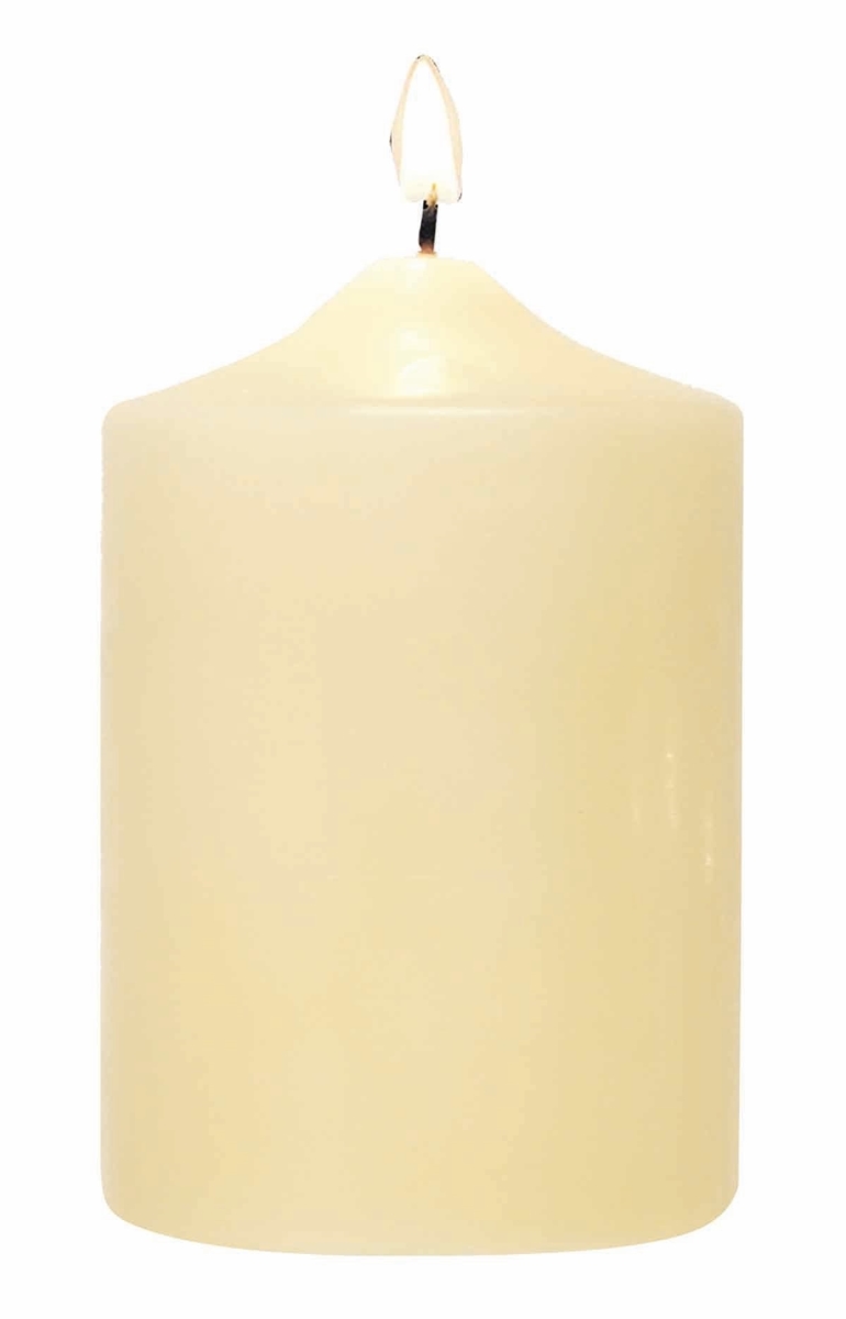 AI-C288-57_Q01 8' Ivory Pillar Candle