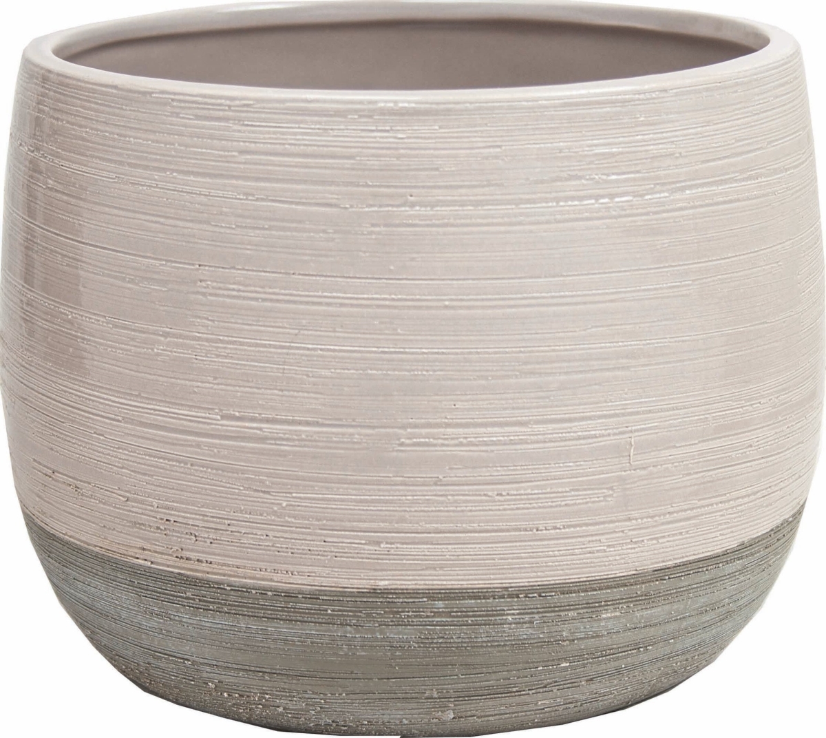 AI-CE10NGR_Q01 Light And Dark Gray Planter