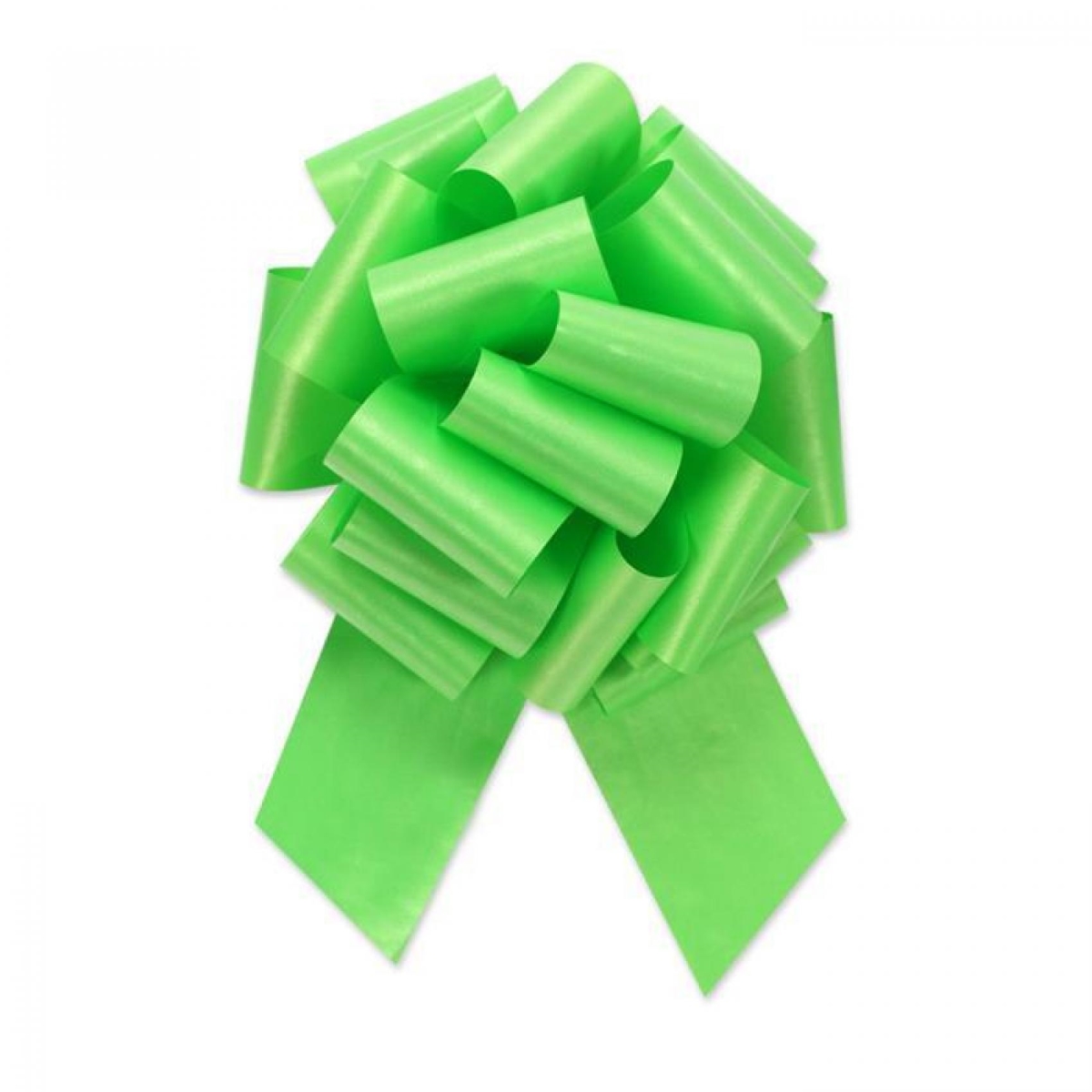 AI-BPF919_Q01 50Pcs- 5.5'D Pullbow Citrus Green Ribbon