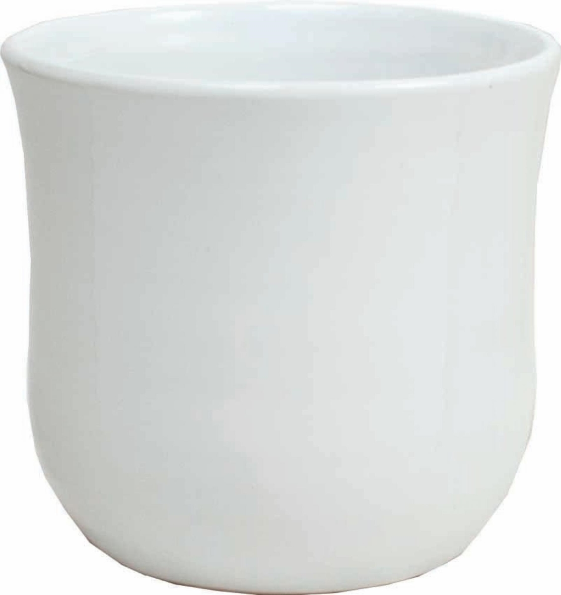 AI-CE06TWH_Q01 White Glazed Orchid Planter