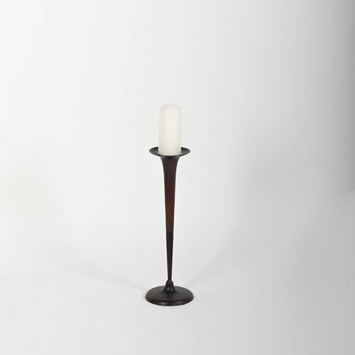 FP-LCD-371_Q01 Metal Floor Style Pillar Candle Holder