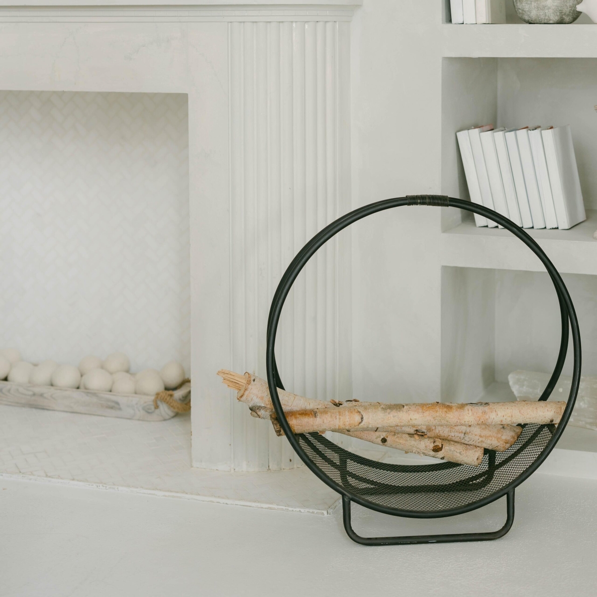 FP-LCD-137 Metal Log Holder