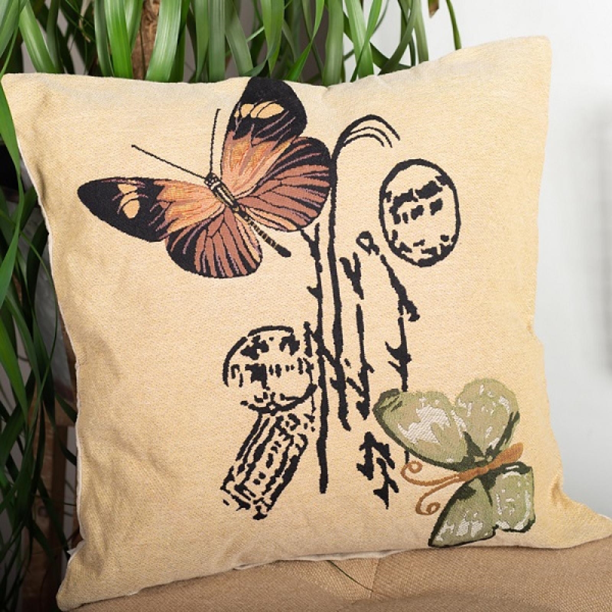Picture of MDR Trading Inc. FP-TXPC-071_Q01 Butterflies Cushion Cover