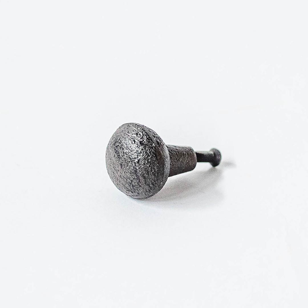 FP-KIN-086_Q01 Dark Brown Cast Iron Drawer Knob