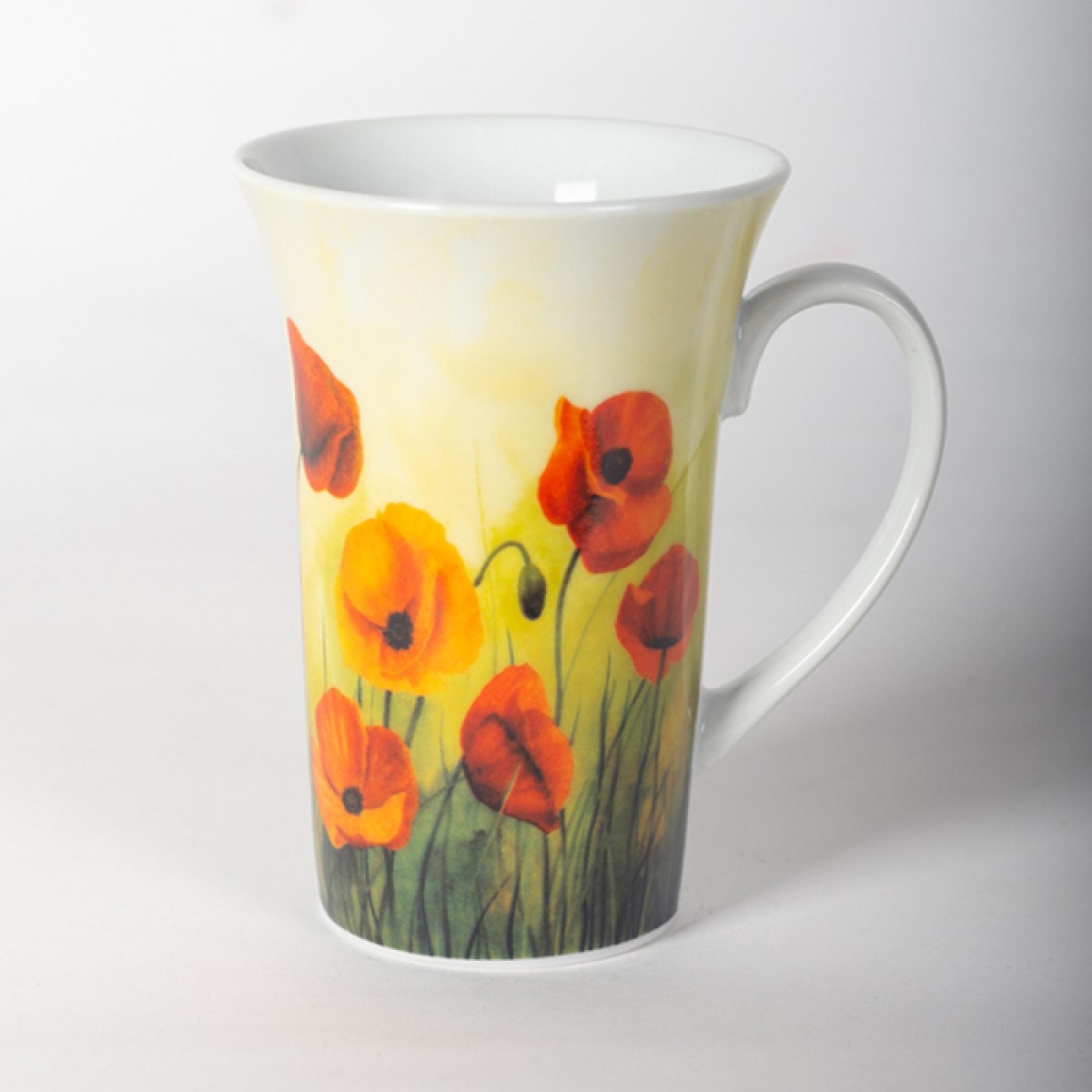 Picture of MDR Trading Inc. FP-FMUG-5716_Q01 Porcelain Poppies Mug
