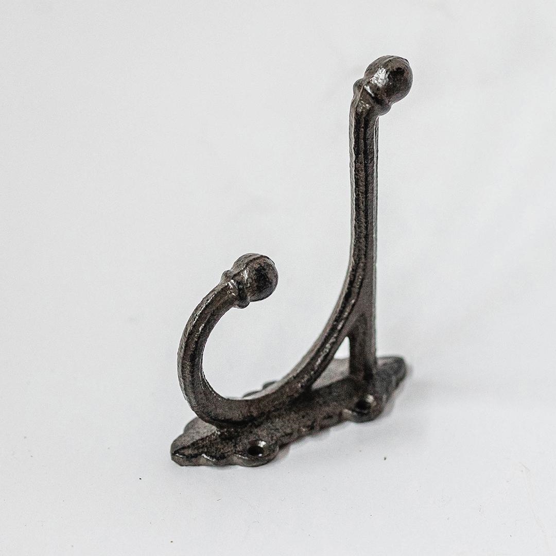 FP-KIN-208_Q01 Cast Iron Wall Double Hook