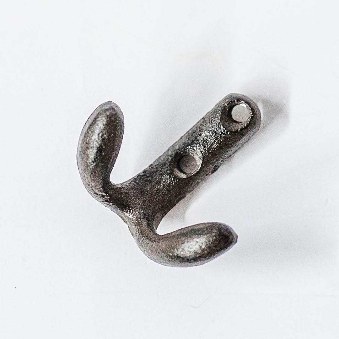 FP-KIN-123-B_Q01 Cast Iron Double Wall Hook