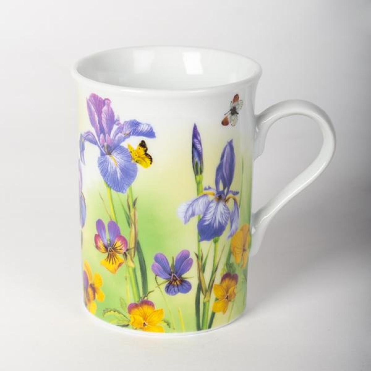Picture of MDR Trading Inc. FP-MUG-R096_Q01 Porcelain Irises Mug