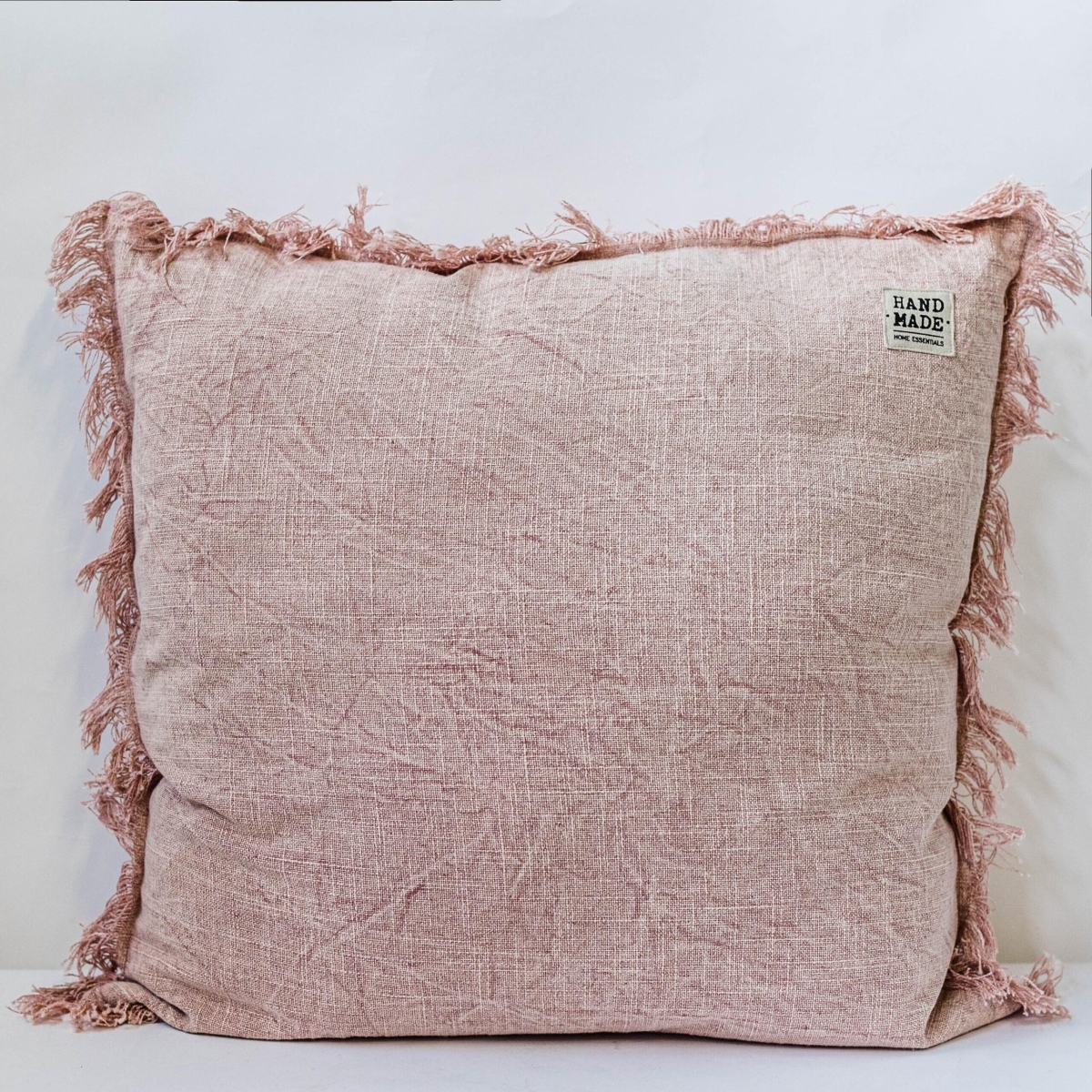 FP-IMT-090-C-P_Q01 Stone Washed Pink Cushion Cover