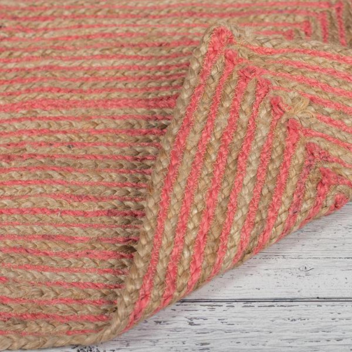 FP-IMT-082-Rg_Q01 Two-Colour Jute Rug