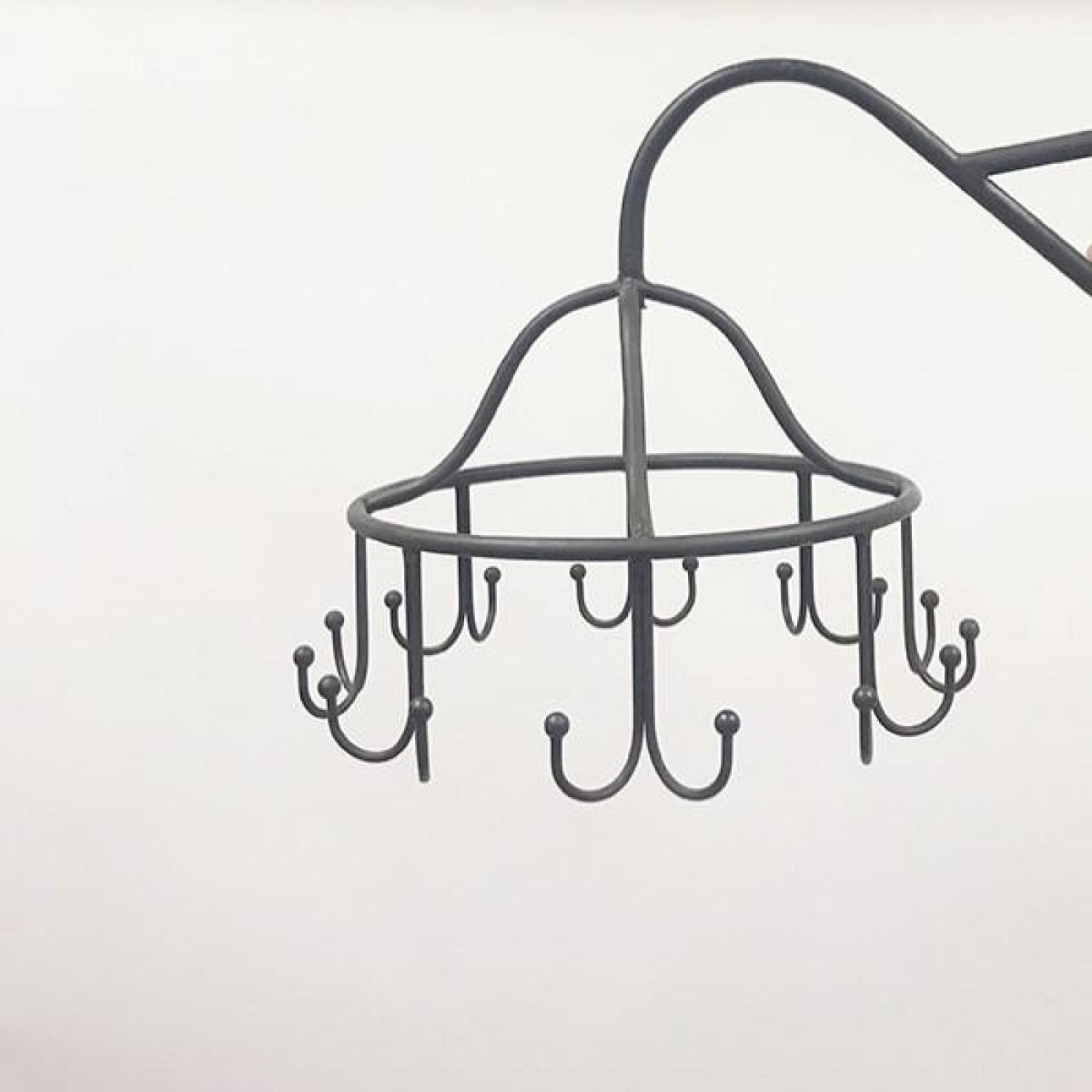 Picture of MDR Trading Inc. FP-WEN-063_Q01 Cast Iron With 8 Double Hooks Hanging Wall Rack