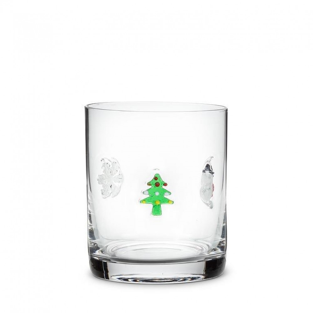 Picture of MDR Trading Inc. AB-27-JOLLY-OF_Q01 Holiday Icons Tumbler Glass