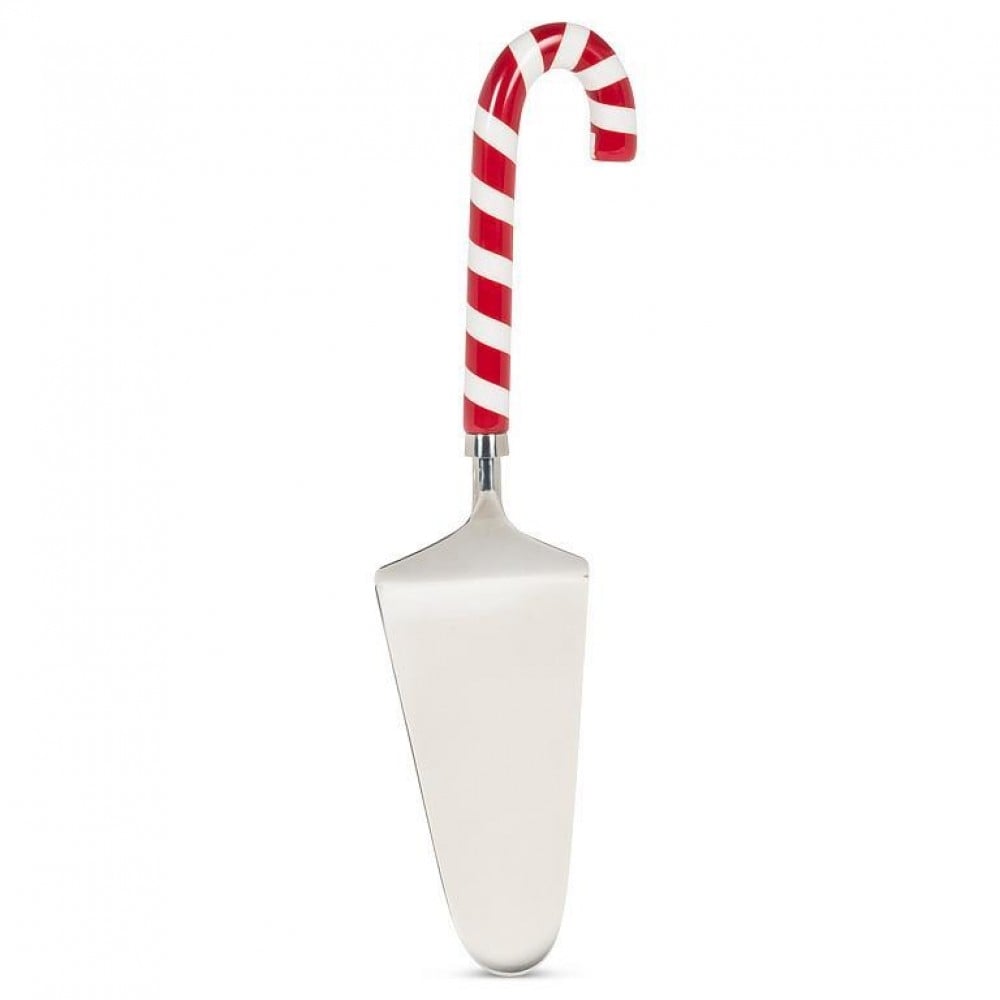 Picture of MDR Trading Inc. AB-36-STRIPE-CAKE Candy Cane Handled Cake Server