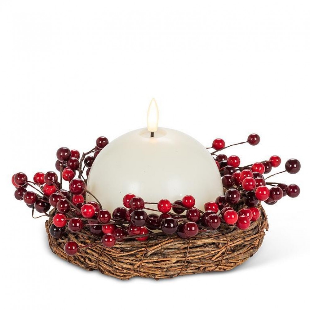 AB-27-BERRIES-154_Q01 Berries And Vines Candle Ring