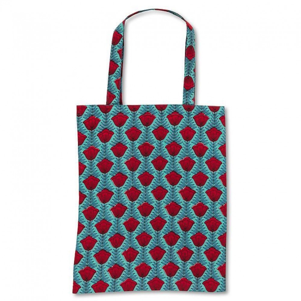 AB-97-SPREE-14_Q01 Bold Flower Simple Tote Bag