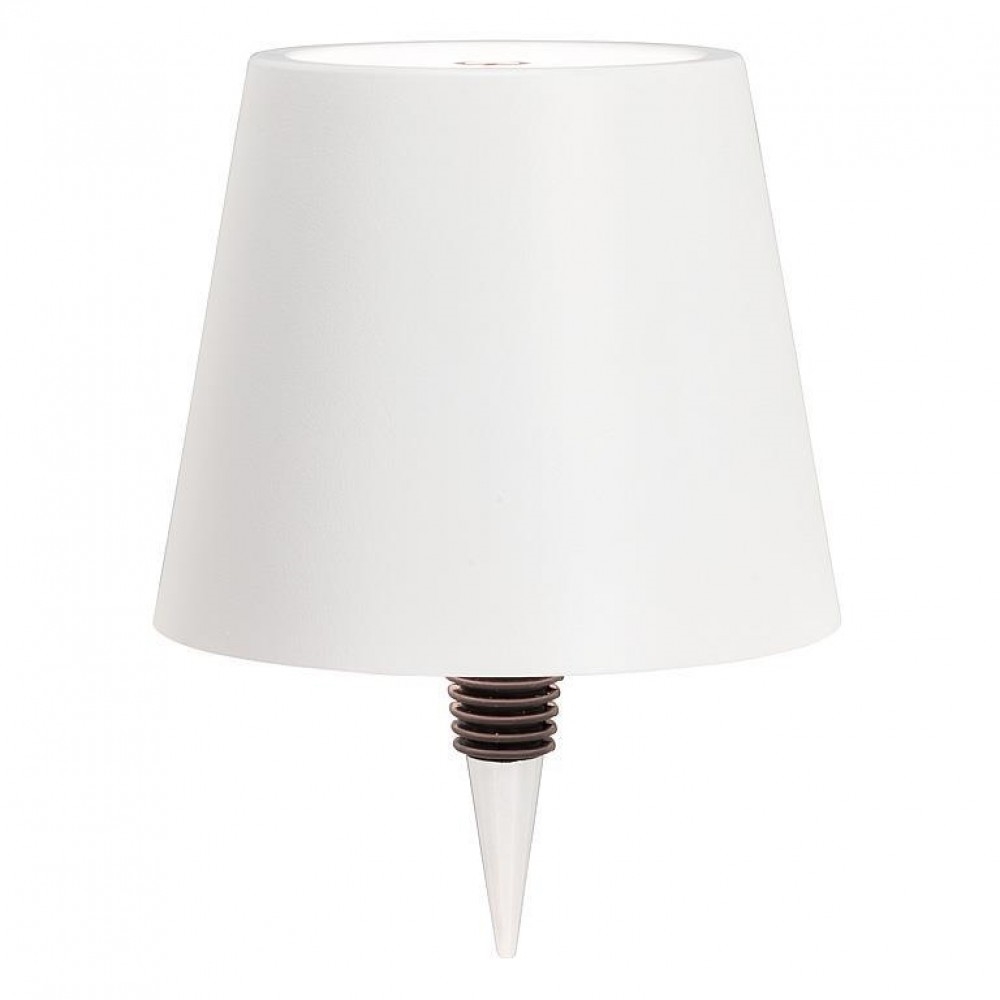 Picture of MDR Trading Inc. AB-27-TRILITE-031-WHT Classic Shade Led Light Bottle Stopper
