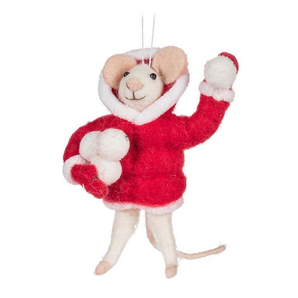AB-27-MERINO-357_Q01 Throwing Snowballs Mouse Ornament
