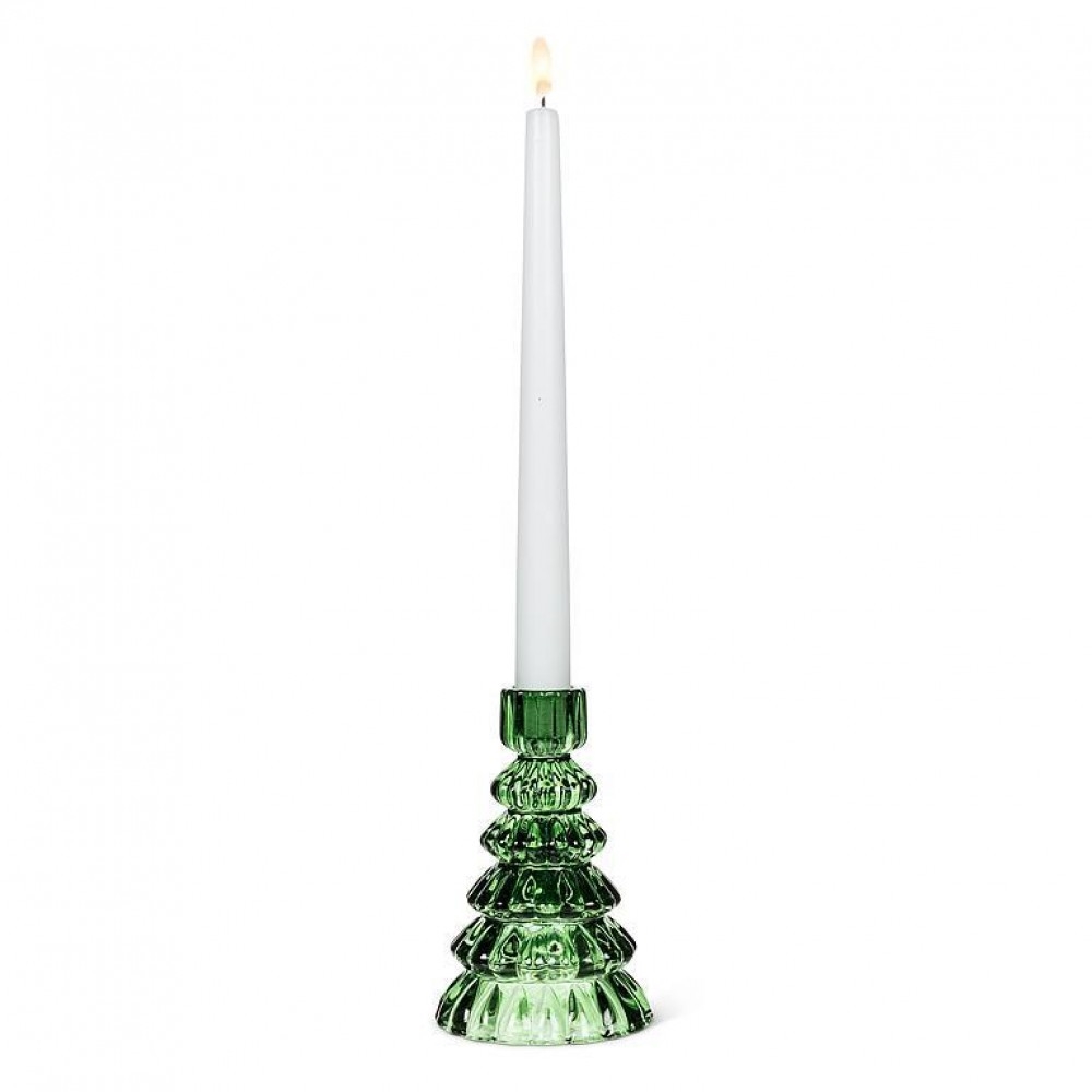 AB-27-EVERGREEN-923_Q01 Tree Shaped Taper Candle Holder