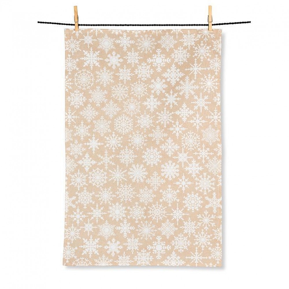 Picture of MDR Trading Inc. AB-56-VT-FLAKE Scandi Snowflakes Tea Towel