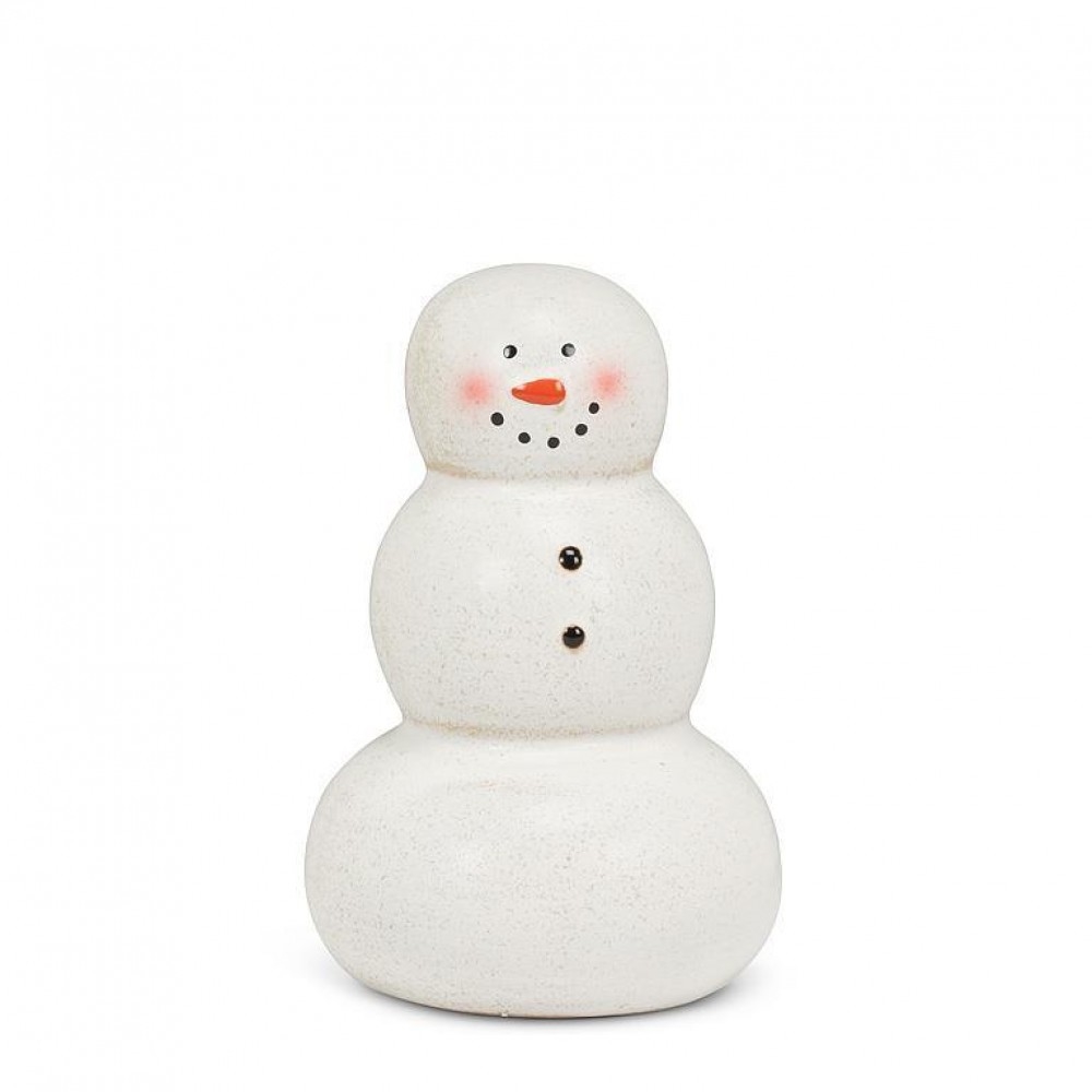 AB-27-IVES-1654_Q01 Medium Happy Snowman Figurine