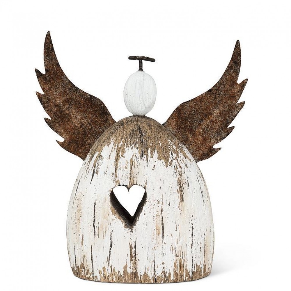 AB-27-SHORELINE-125_Q01 Medium Rustic Angel Figurine