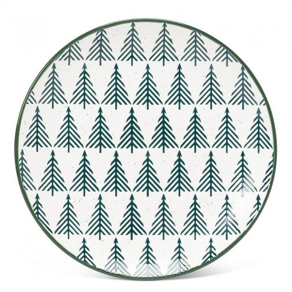 Picture of MDR Trading Inc. AB-27-CONIFER-CKPL_Q01 Evergreen Trees Plate