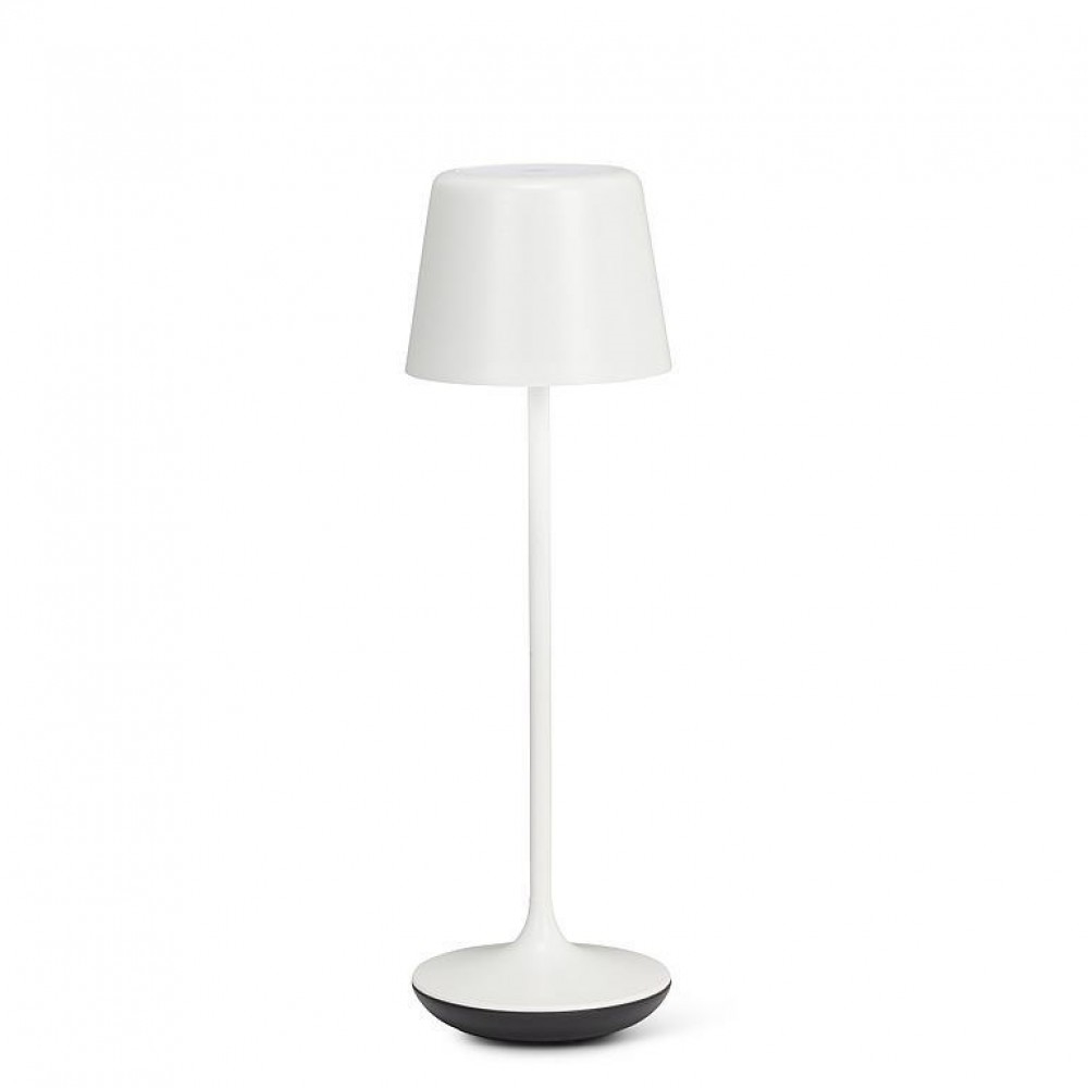 AB-20-MERCER-WHT Bell Shape Matte White Led Lamp