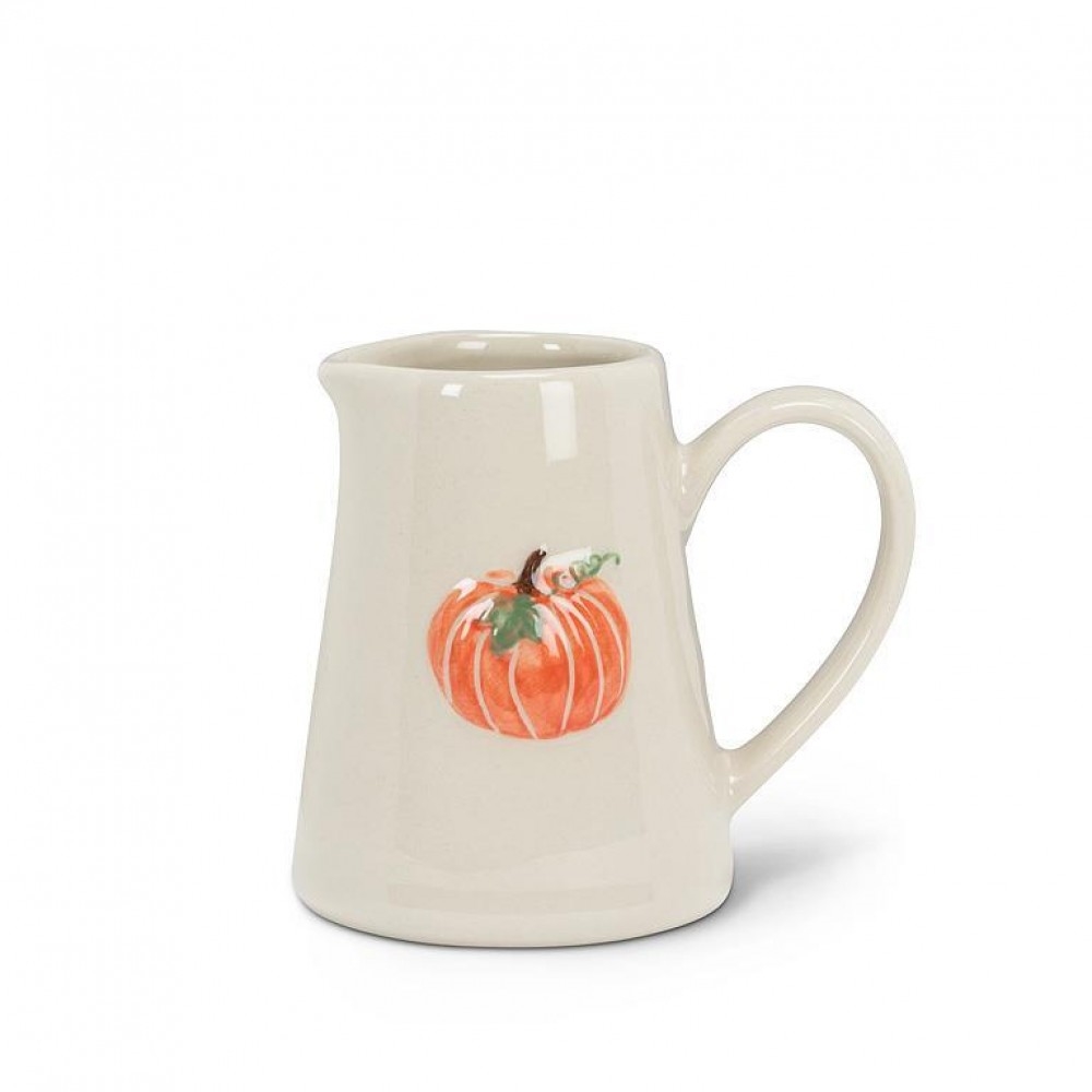 AB-27-SMIDGE-PUMPKIN_Q01 Pumpkin Mini Jug