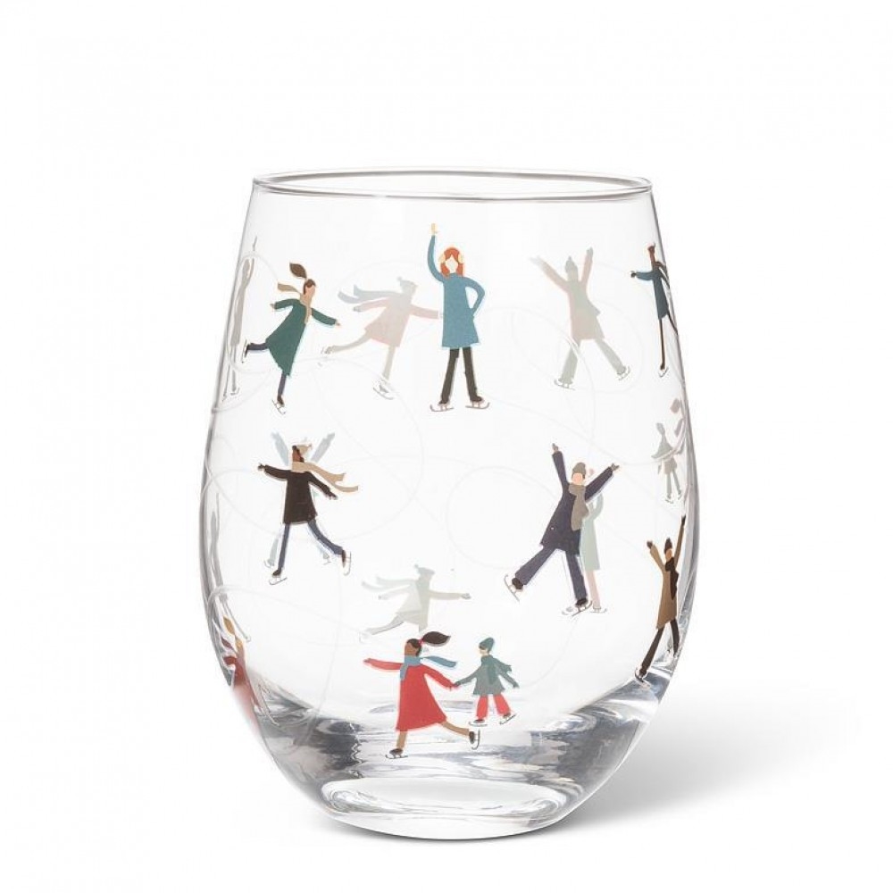 Picture of MDR Trading Inc. AB-27-SKATERS-SG_Q01 Skaters Stemless Wine Glass